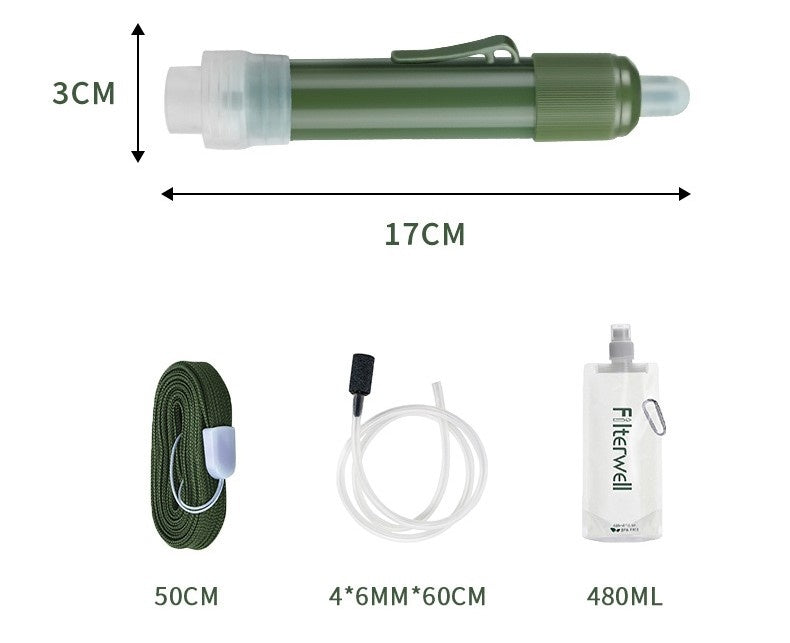 Nivacasa™ - Waterfilter | Handig voor noodsituaties