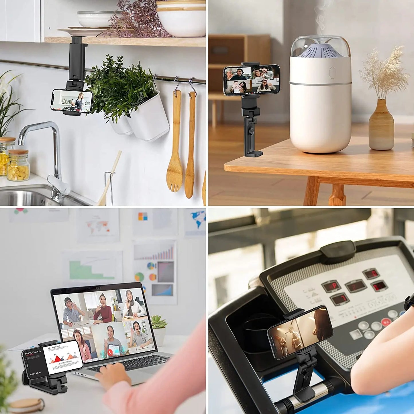 Multifunctionele telefoonhouder | Handig voor je volgende vlucht!