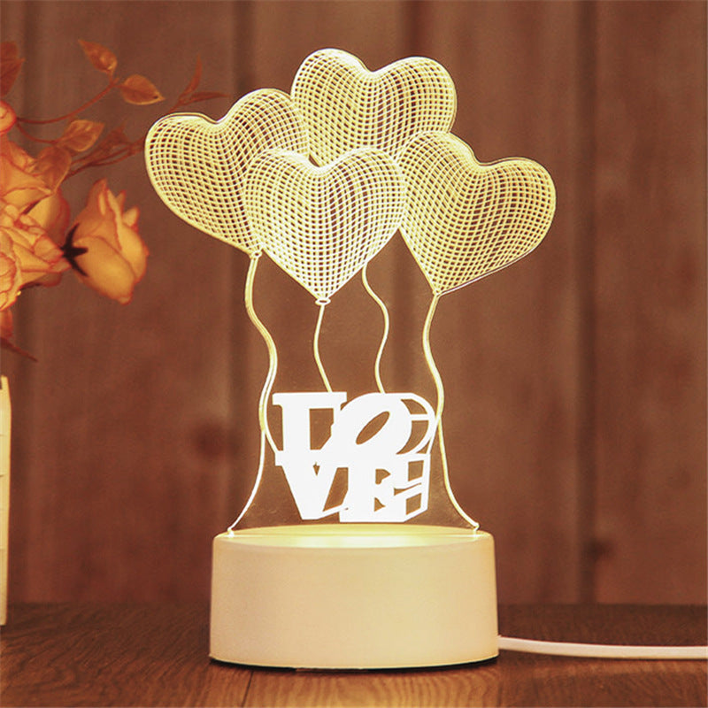 Nivacasa™ - Romantische 3D led-lamp | Kado voor Valentijnsdag! ❤️